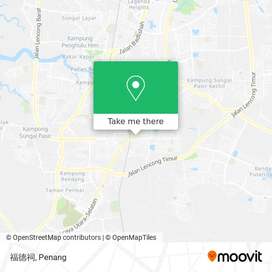 福德祠 map