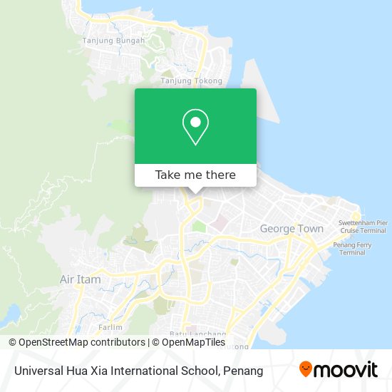 Universal Hua Xia International School map