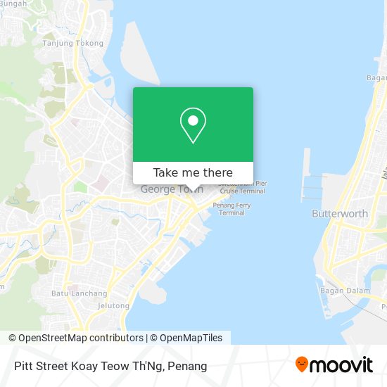 Pitt Street Koay Teow Th'Ng map