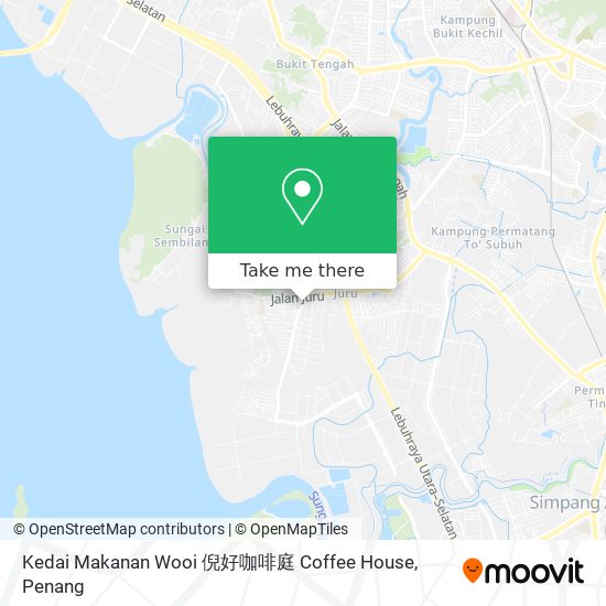 Kedai Makanan Wooi 倪好咖啡庭 Coffee House map