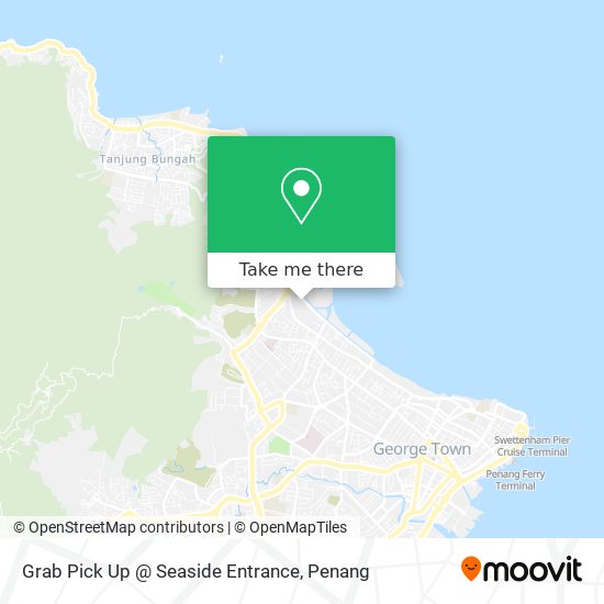 Grab Pick Up @ Seaside Entrance map