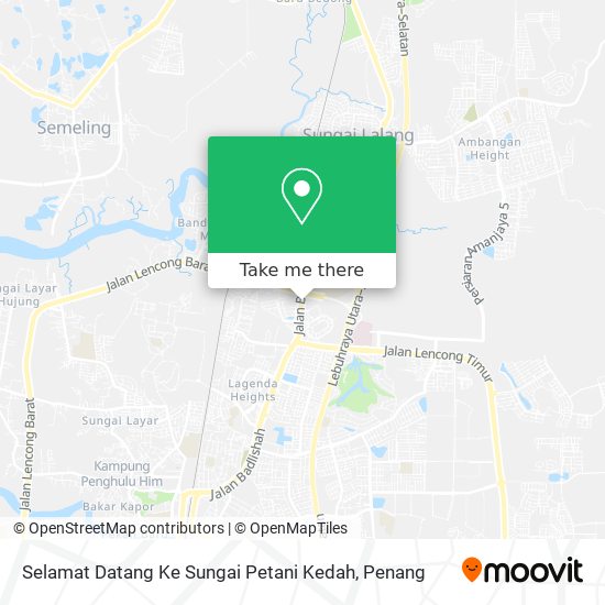 Peta Selamat Datang Ke Sungai Petani Kedah