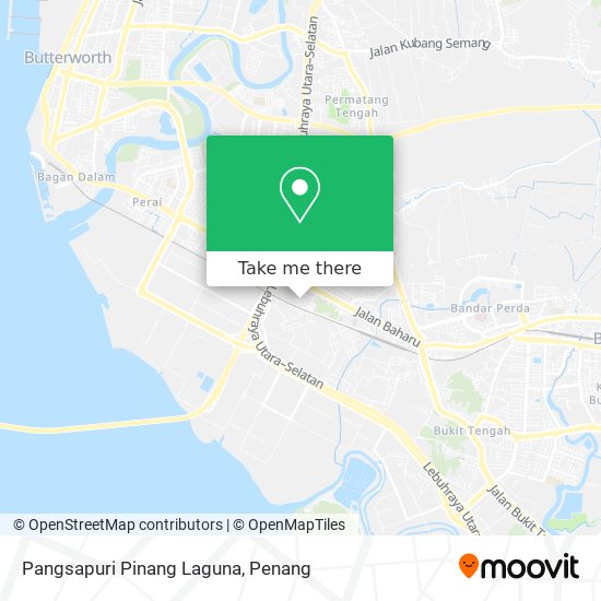 Pangsapuri Pinang Laguna map