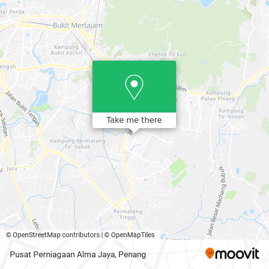 Pusat Perniagaan Alma Jaya map