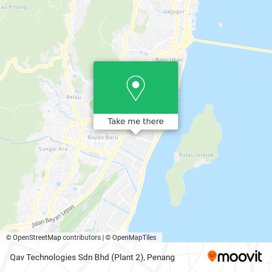 Qav Technologies Sdn Bhd (Plant 2) map
