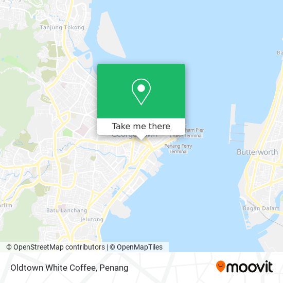 Oldtown White Coffee map