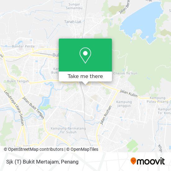 Peta Sjk (T) Bukit Mertajam