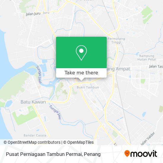 Pusat Perniagaan Tambun Permai map