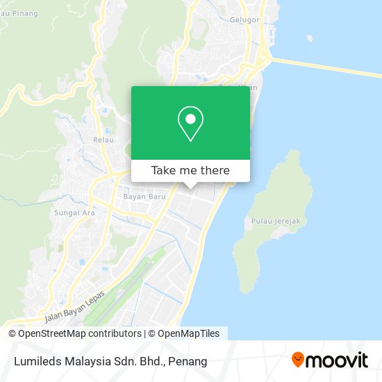 Lumileds Malaysia Sdn. Bhd. map