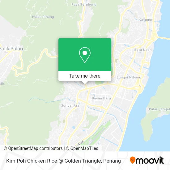 Kim Poh Chicken Rice @ Golden Triangle map