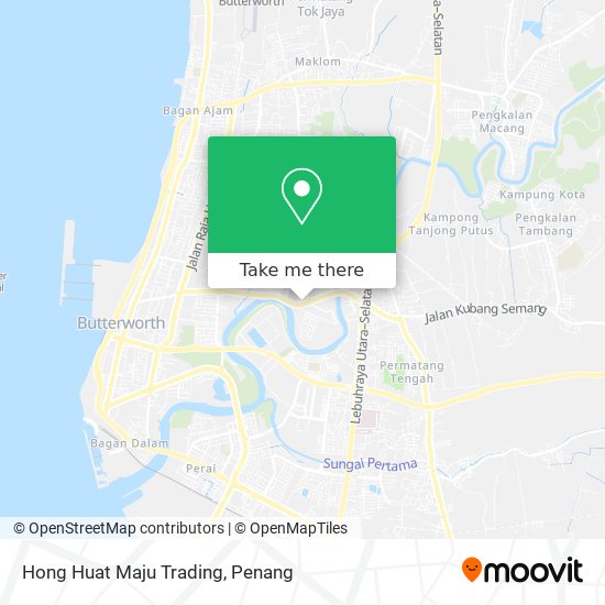 Hong Huat Maju Trading map