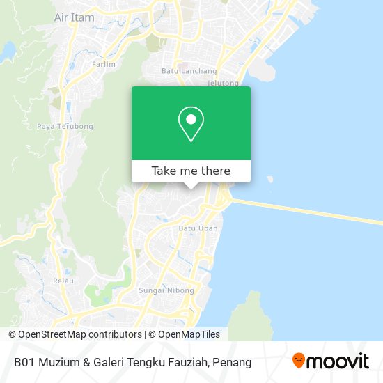 B01 Muzium & Galeri Tengku Fauziah map