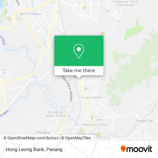 Hong Leong Bank map