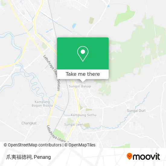 爪夷福德祠 map