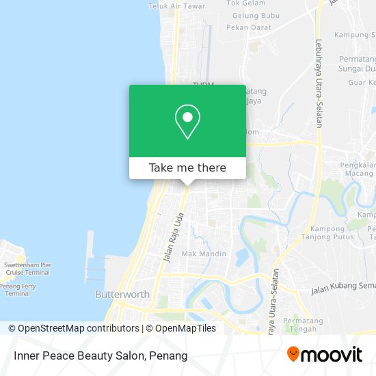 Inner Peace Beauty Salon map