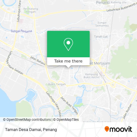 Taman Desa Damai map