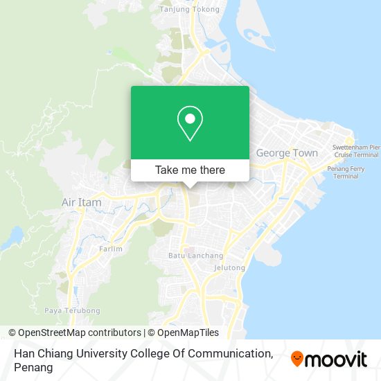 Han Chiang University College Of Communication map