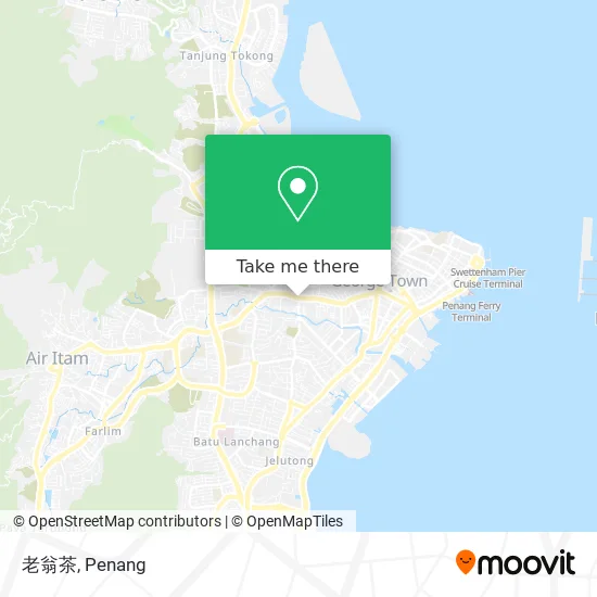 老翁茶 map