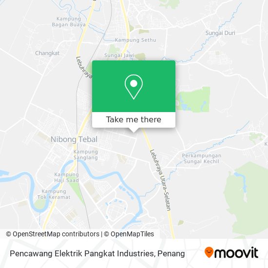 Pencawang Elektrik Pangkat Industries map