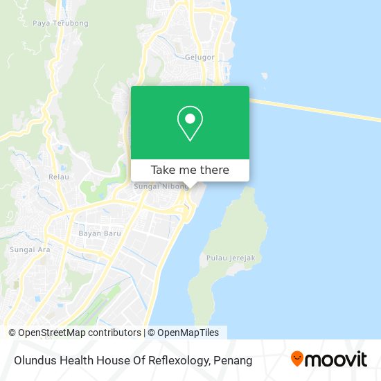 Olundus Health House Of Reflexology map