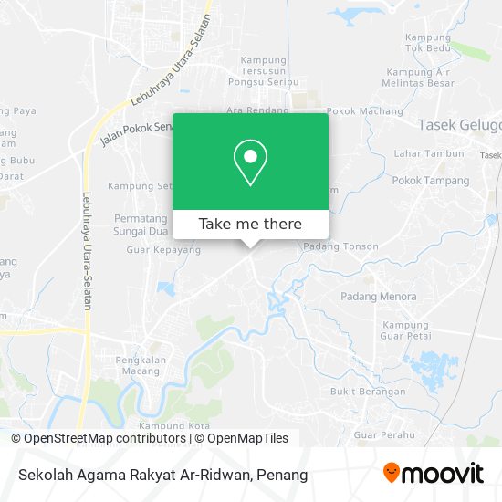 Sekolah Agama Rakyat Ar-Ridwan map