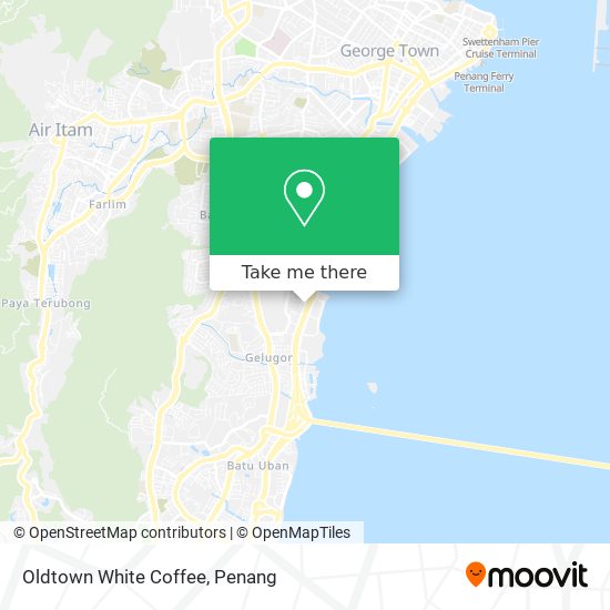 Oldtown White Coffee map