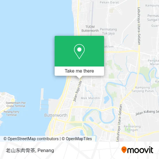 老山东肉骨茶 map