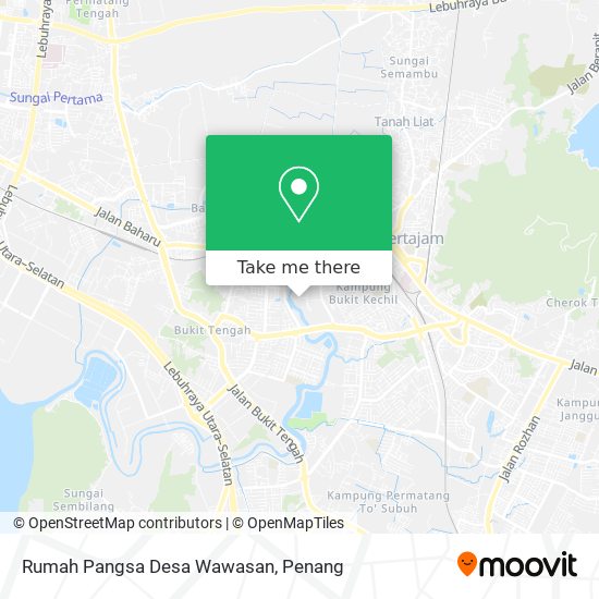 Peta Rumah Pangsa Desa Wawasan