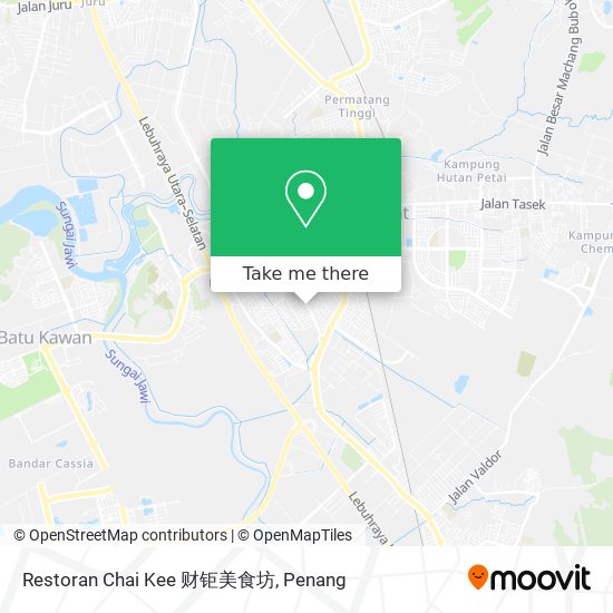 Restoran Chai Kee 财钜美食坊 map