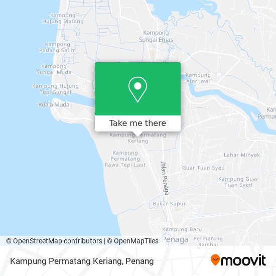 Peta Kampung Permatang Keriang