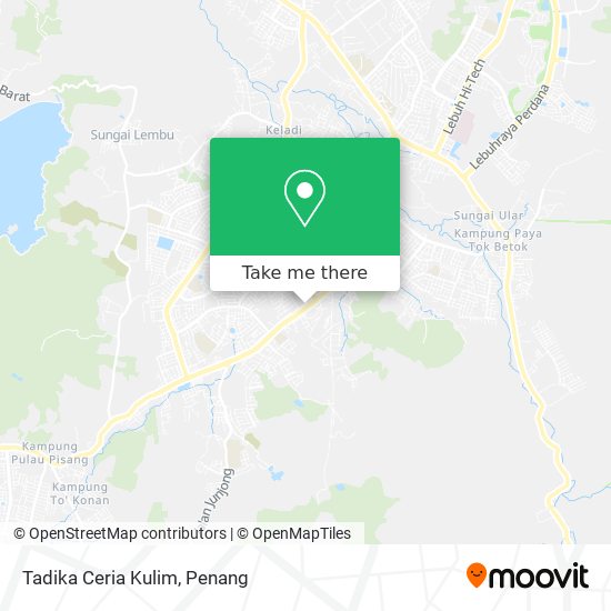 Peta Tadika Ceria Kulim