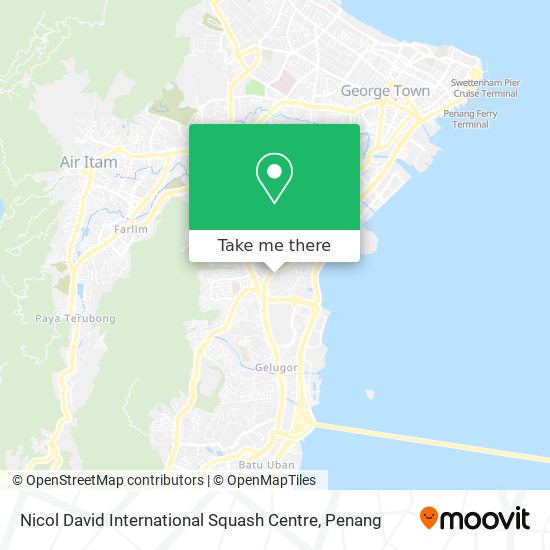 Nicol David International Squash Centre map