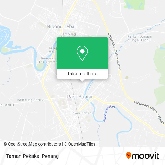 Taman Pekaka map