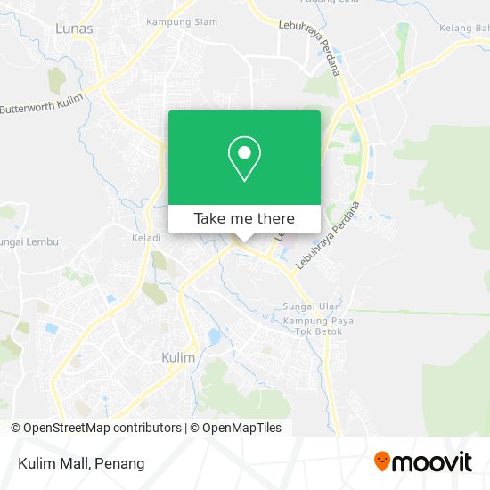 Kulim Mall map