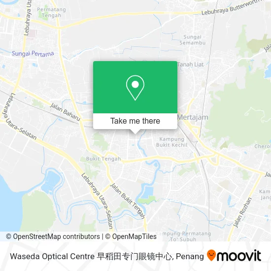 Waseda Optical Centre 早稻田专门眼镜中心 map