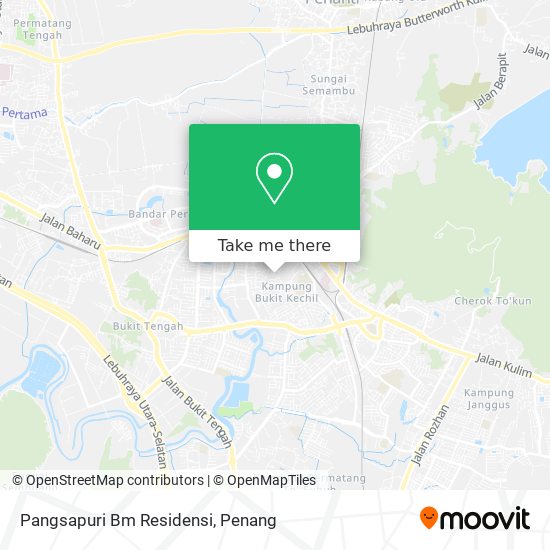 Pangsapuri Bm Residensi map