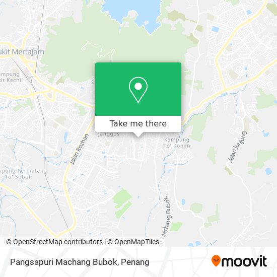 Pangsapuri Machang Bubok map