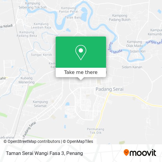 Peta Taman Serai Wangi Fasa 3