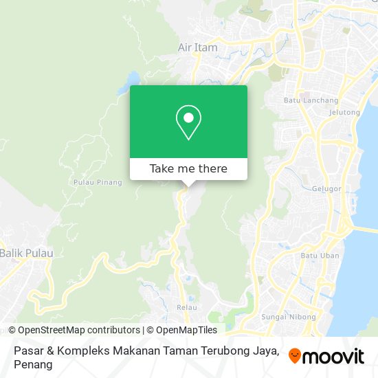 Pasar & Kompleks Makanan Taman Terubong Jaya map