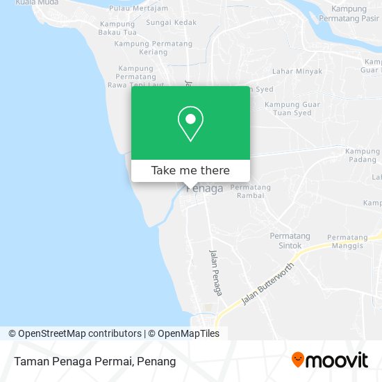 Taman Penaga Permai map