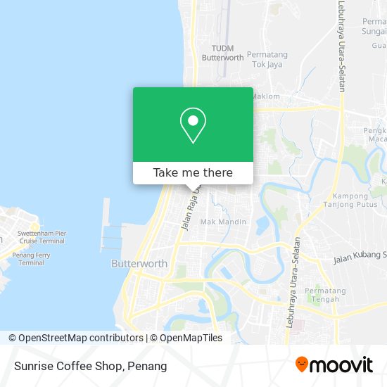 Sunrise Coffee Shop map