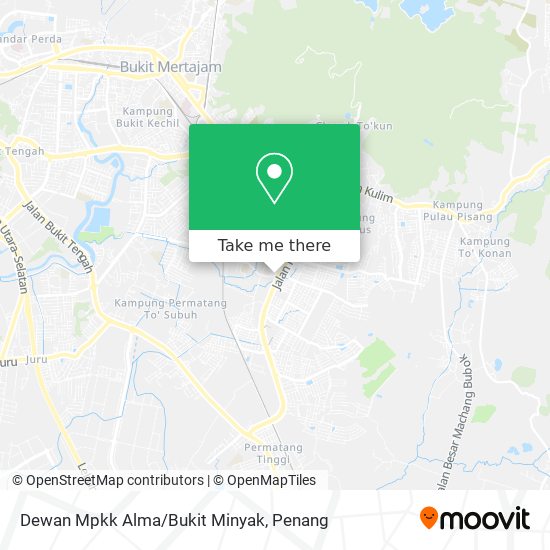 Dewan Mpkk Alma/Bukit Minyak map