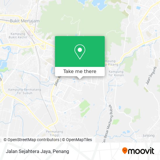 Peta Jalan Sejahtera Jaya