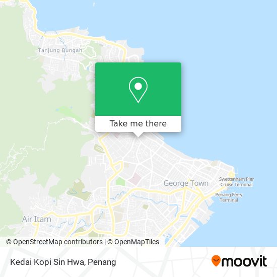 Kedai Kopi Sin Hwa map