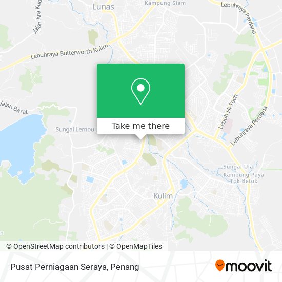 Pusat Perniagaan Seraya map