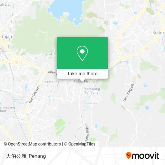 大伯公庙 map
