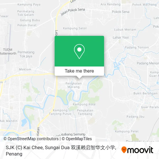 SJK (C) Kai Chee, Sungai Dua 双溪赖启智华文小学 map