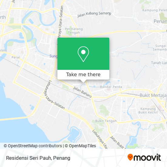 Residensi Seri Pauh map