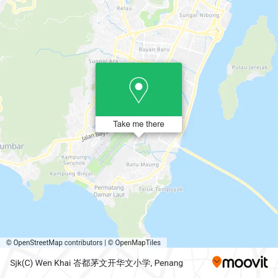 Sjk(C) Wen Khai 峇都茅文开华文小学 map