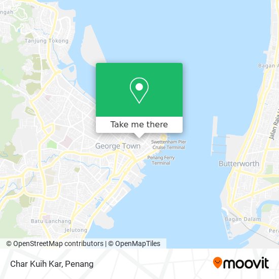 Char Kuih Kar map